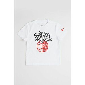 Tricou din amestec de bumbac cu logo imagine
