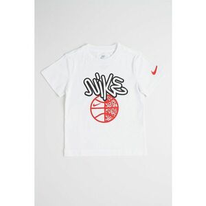 Tricou din amestec de bumbac cu logo imagine