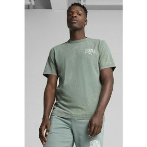 Tricou din bumbac cu decolteu la baza gatului imagine