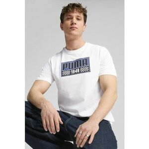 Tricou cu imprimeu si decolteu la baza gatului imagine