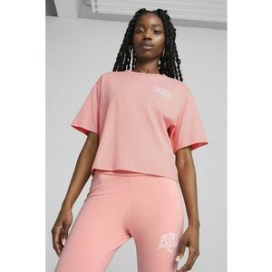 Tricou din bumbac cu imprimeu logo imagine