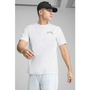 Tricou de bumbac cu imprimeu grafic pe partea din spate imagine