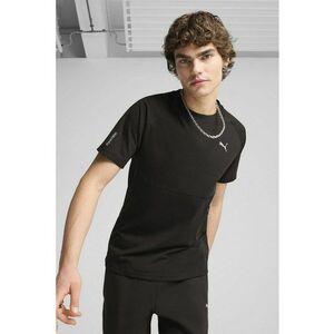 Tricou din amestec de bumbac cu decolteu la baza gatului imagine