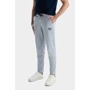 Pantaloni de trening cu logo si snur Connor imagine