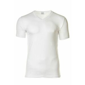 Tricou uni cu decolteu in V imagine