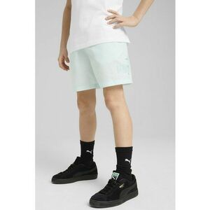 Pantaloni scurti cu logo si talie elastica imagine