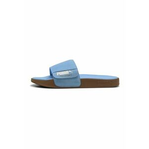 Papuci de piele cu logo imagine