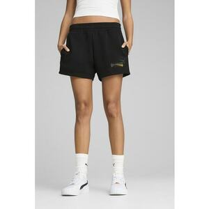 Pantaloni scurti cu talie elastica si logo imagine