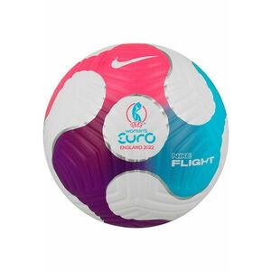 Minge oficiala fotbal FLIGHT - marime 5 - alb/albastru/roz imagine
