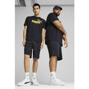 Pantaloni scurti cu talie elastica si buzunare laterale imagine