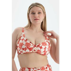 Sutien de baie cu model floral imagine