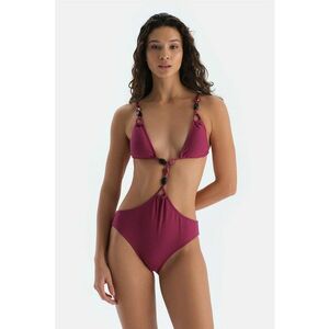 Costum de baie intreg cu aplicatii cu pietre imagine
