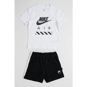 Set de tricou si pantaloni scurti cu imprimeu logo - 2 piese imagine