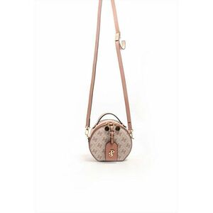 Geanta crossbody cu fermoar si model imagine