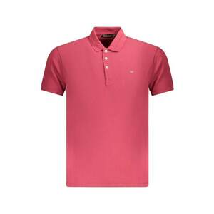 Tricou polo barbati - cu mini logo brodat - Regular fit - Rosu imagine