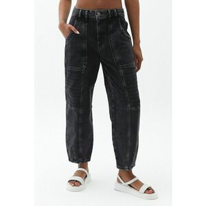 Blugi relaxed fit cu talie medie imagine