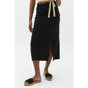 Fusta midi cu slit lateral imagine