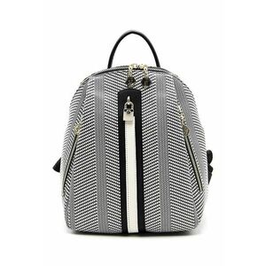 Rucsac din piele ecologica cu aspect tesut imagine