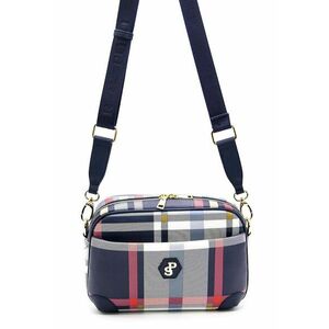 Geanta crossbody in carouri imagine