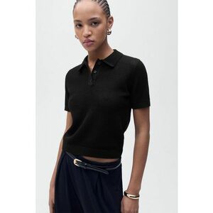 Tricou polo tricotat imagine