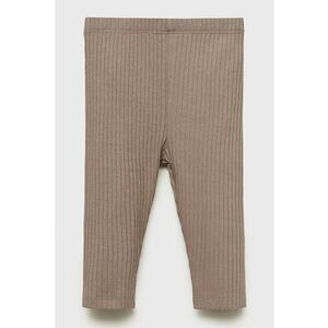 Pantaloni striati din amestec de bumbac imagine