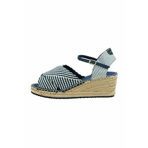 Espadrile wedge cu dungi imagine