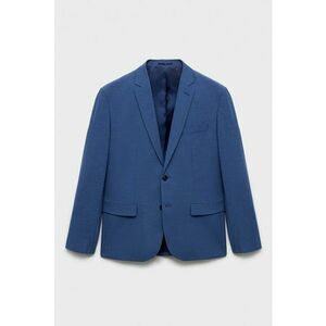 Scaou slim-fit cu revere decupate imagine