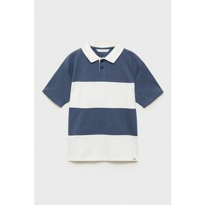 Tricou polo cu model in doua nuante imagine