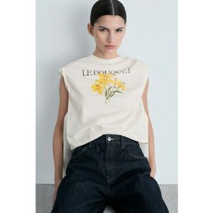 Tricou din bumbac cu imprimeu imagine