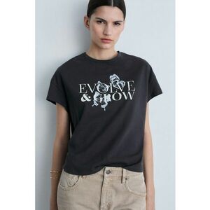 Tricou din bumbac cu imprimeu imagine
