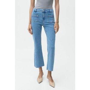 Blugi crop evazati imagine