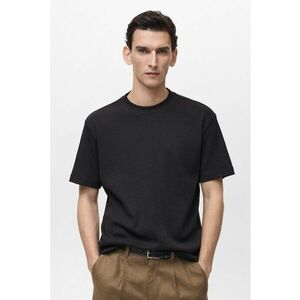 Tricou regular fit cu model uni imagine