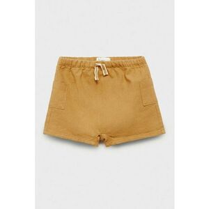 Pantaloni scurti din amesctec de in imagine