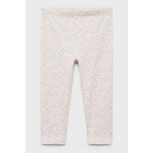 Pantaloni striati cu model floral imagine