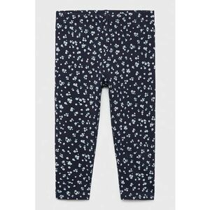 Pantaloni striati cu model floral imagine