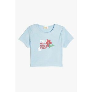 Tricou cu imprimeu text imagine