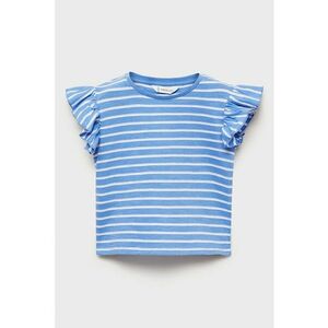 Tricou cu dungi si maneci cu volane imagine