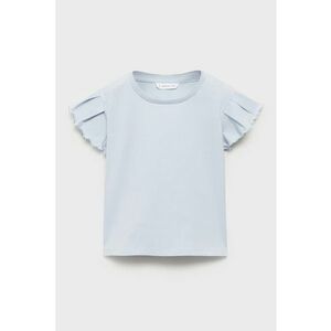 Tricou din bumbac cu decolteu rotund imagine