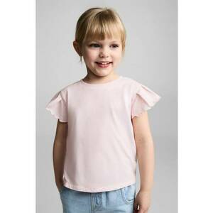 Tricou din bumbac cu decolteu rotund imagine