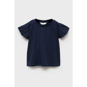 Tricou din bumbac cu decolteu rotund imagine