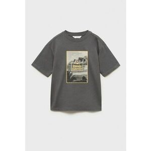 Tricou de bumbac cu imprimeu foto imagine