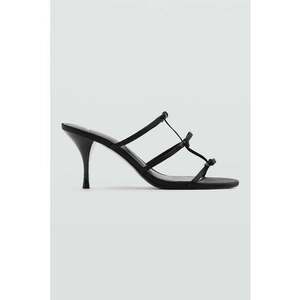Sandale slip-on cu barete multiple imagine