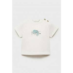Tricou striat cu imprimeu grafic imagine