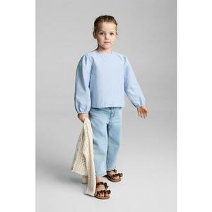 Bluza din bumbac cu model in dungi imagine