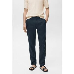 Pantaloni slim-fit din in imagine
