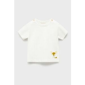 Tricou din bumbac cu decolteu rotund imagine