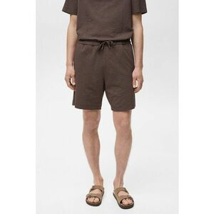 Pantaloni scurti texturati cu snur de ajustare imagine