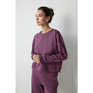 Bluza de trening cu decolteu la baza gatului imagine