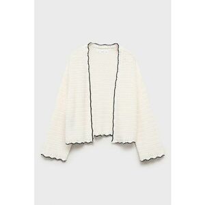 Cardigan cu garnituri contrastante imagine