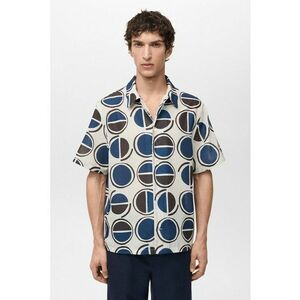 Camasa relaxed fit cu model imagine